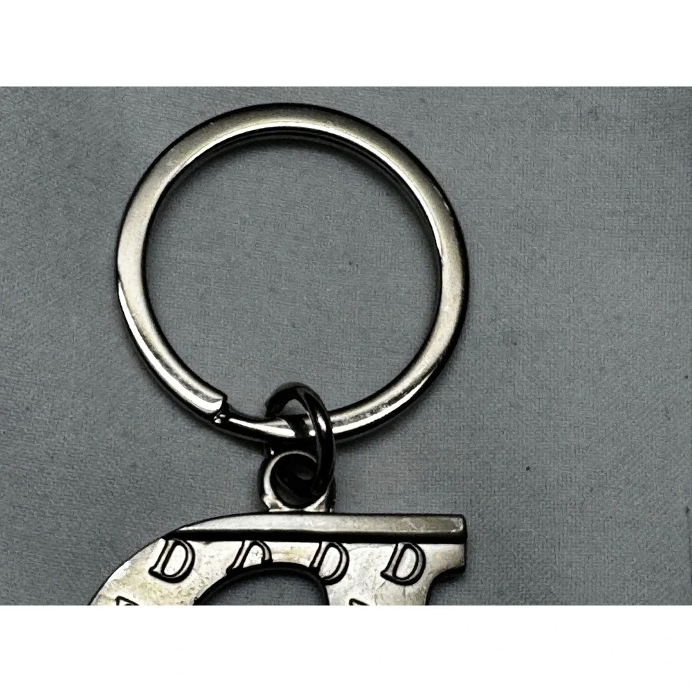 HPL Productions San Francisco Letter D Keychain Silver Tone Skyline S.F. Vintage
